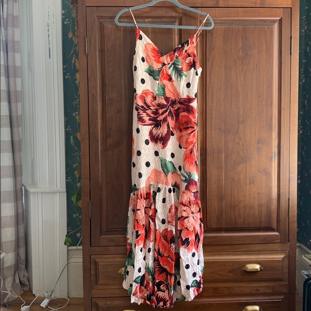 FARM for ANTHROPOLOGIE Floral Maxi Dress